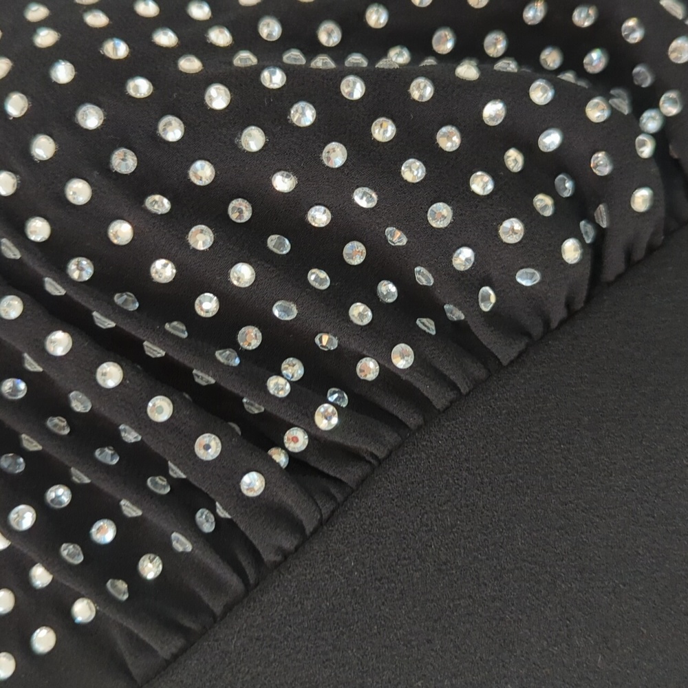 Express One Shoulder Rhinestone Mini Dress - Picture 10 of 16